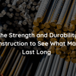 steel bars in construction